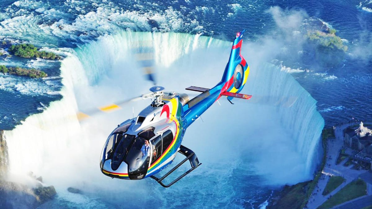 NIAGARA FALLS - Private flyover the falls by helicopter  Image