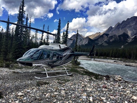 JASPER - Helicopter and hiking Image